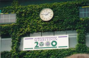 The Clock on Center Court.